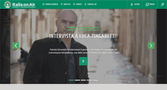 Desktop Screenshot of italiaonair.com